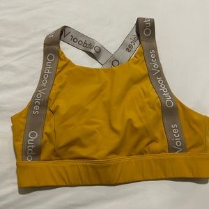 Outdoor Voices Sports Bra Size S